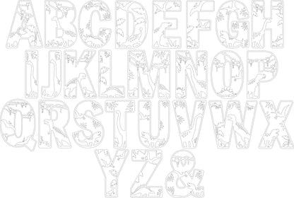 Personalized DINOSAUR Name Sign | Custom Nursery Decor | DINOSAUR Themed Cut-Out Name Sign | Layered Wooden Name Sign for Kids Room My Store